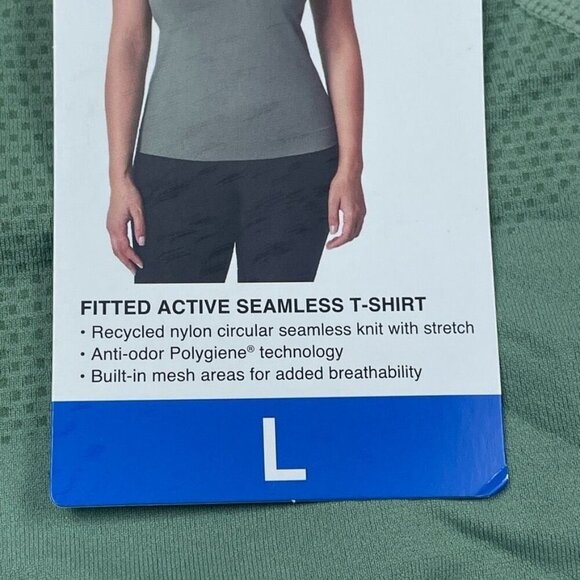 Mondetta Womens Active Seamless T-Shirt Polygiene Anti-Odor d0765 - Picture 2 of 9